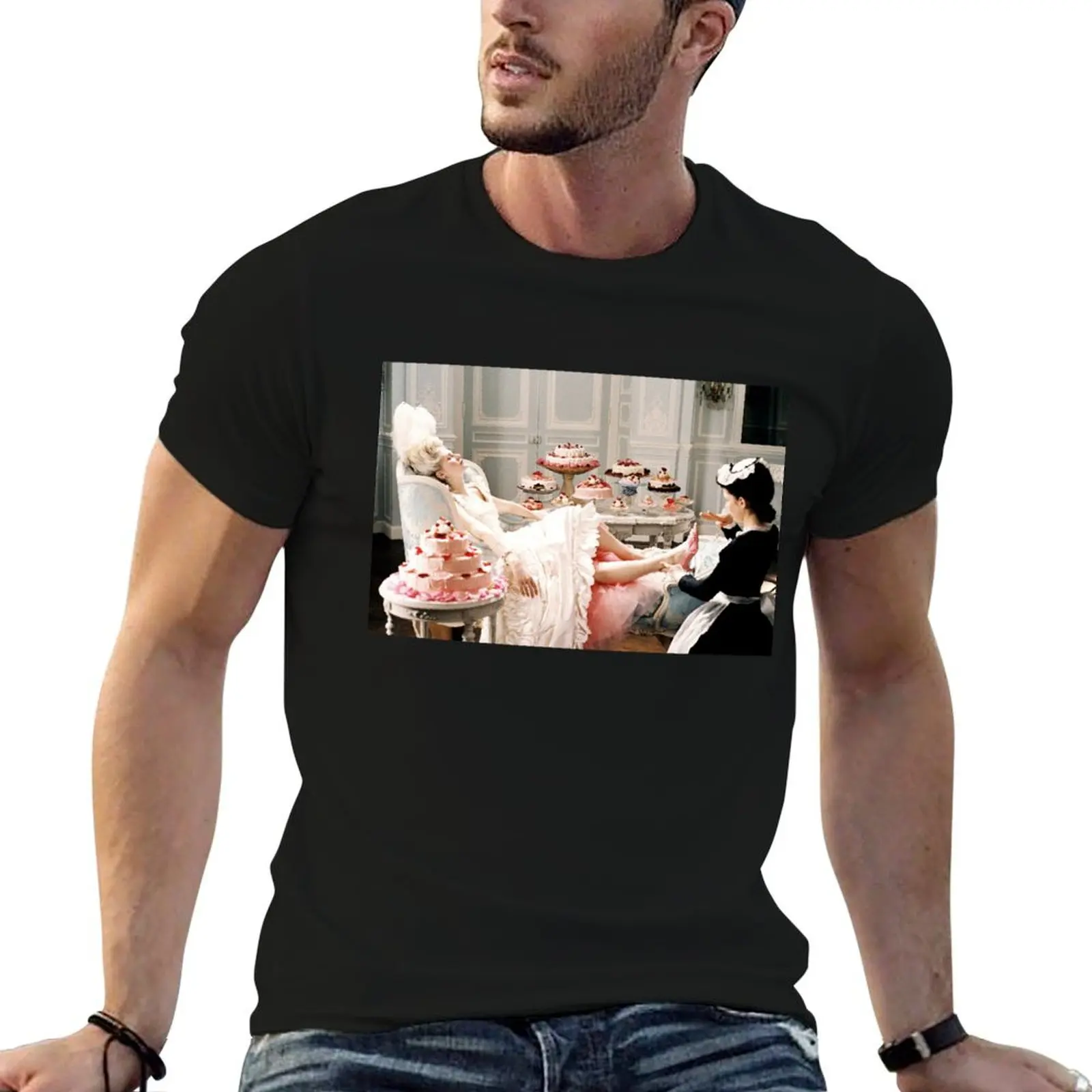 

Marie Antoinette 2006 movie poster kirsten dunts sofia coppola T-Shirt t shirts for man cotton graphic t shirts for man T-Shirt