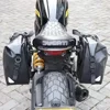 Ducati 800 스크램블러 프레임 사이드 포켓 ​​수하물 랙 Ducati Scrambler 800 Scrambler800 용 여행 배치 방수 가방 2