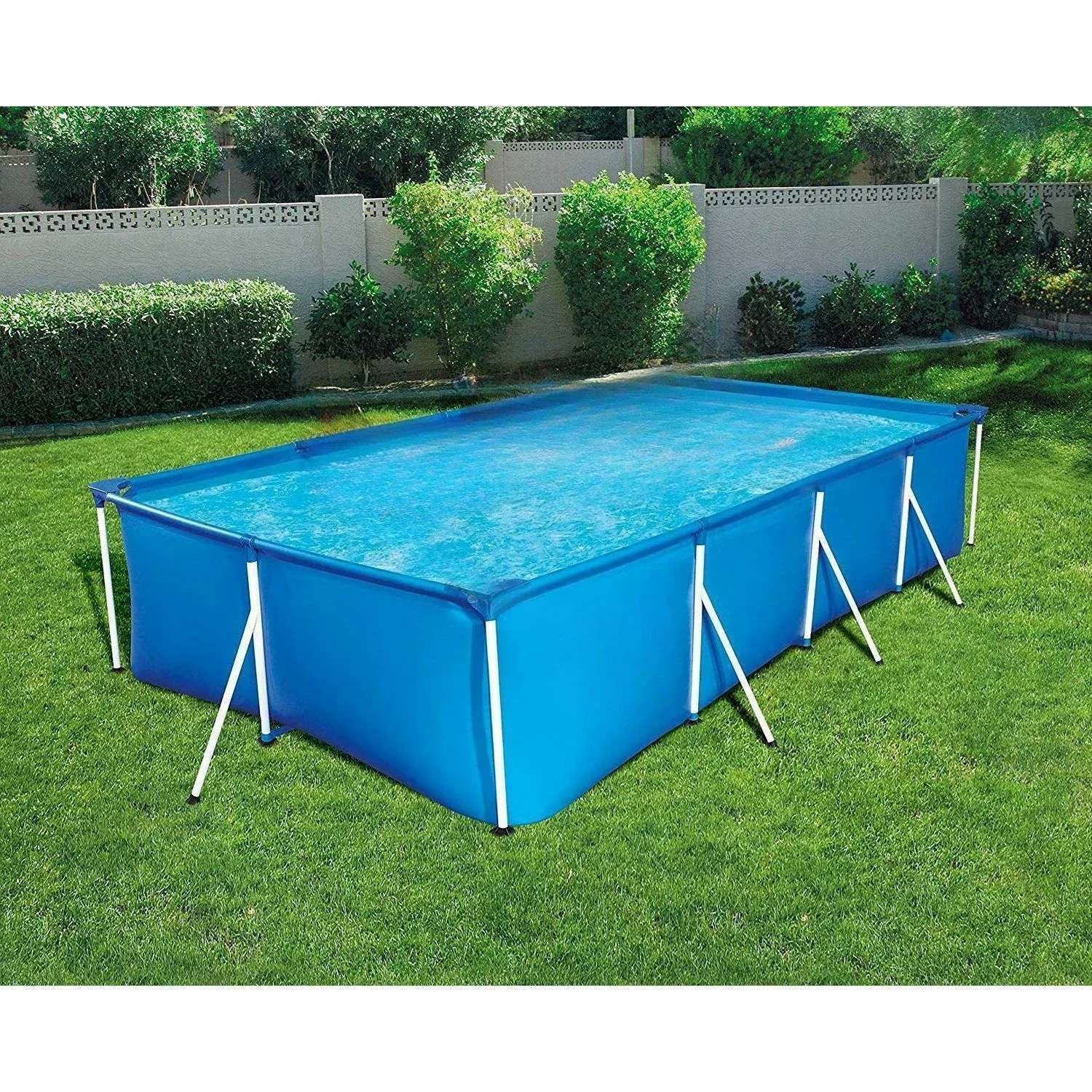 Rectangular bracket swimming pool, outdoor adult children's thickened large swimming pool