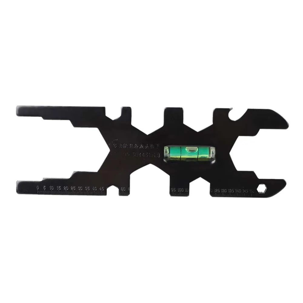 Open-Ended Design Bathroom Wrench Tool High-density Carbon Steel Material Ratchet Mechanism Multi Function Wrench