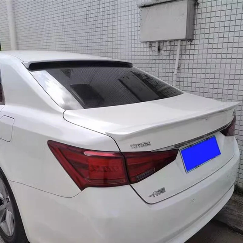 For CAR Trunk Spoiler Accessories Toyota Crown ABS Plastic Boot Tail Wing Body Kit 2015 2016 2017 2018 Year