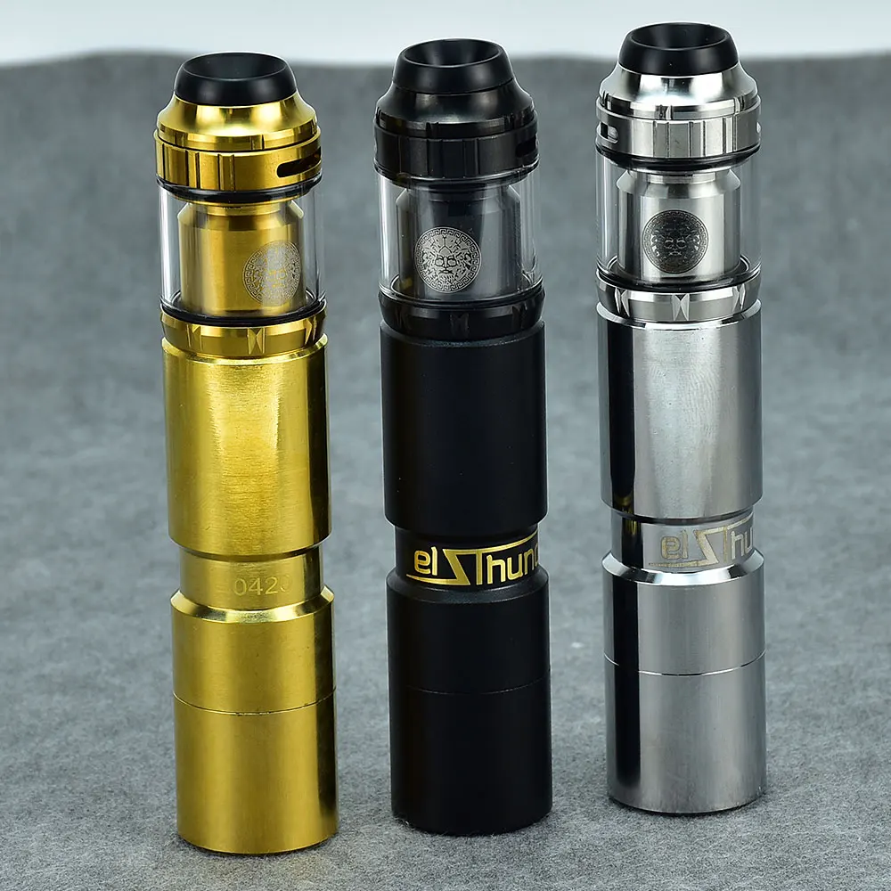 

Elthunder mod 24 мм бак zeus x mesh rta zeus x rta Tank Atomizer rta vape mod 18650 Аккумуляторный механический мод