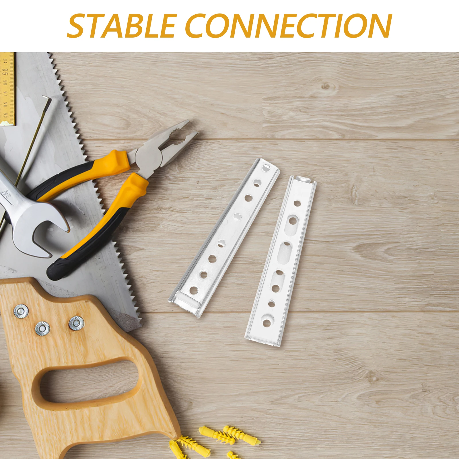 

2pcs Sofa Connector Bed Frame Sliding Couch Accessories Kits Sectional Connector Clamp Furniture Connectors Hardware Modular