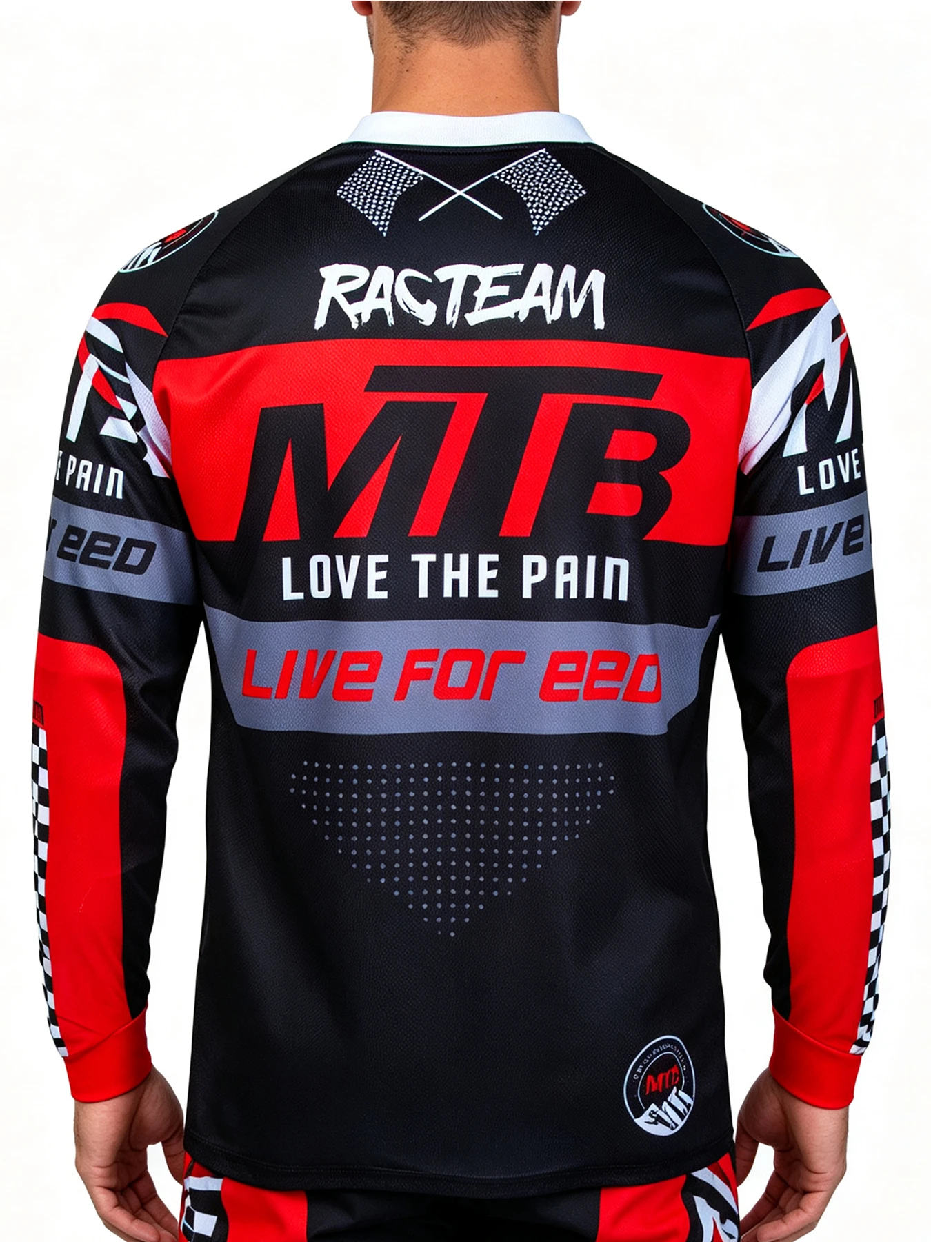 Motocross Shirt Long Sleeve Do - огляд і ціна Mountain Biking Games