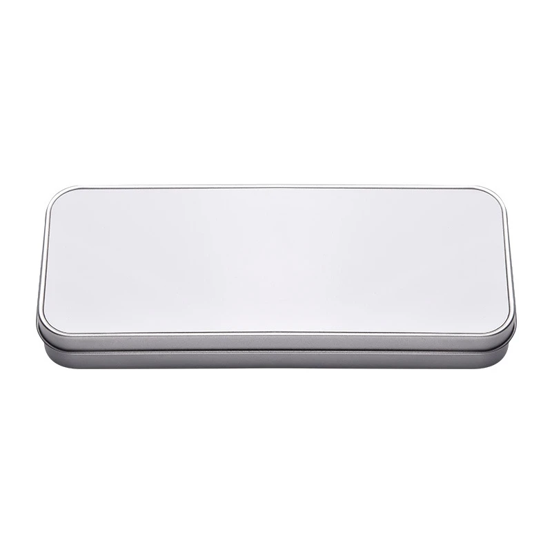 Imagem -02 - Metal Pencil Box para Presentes Faça Você Mesmo Sublimação em Branco Transferência Térmica Impressão Novo 10 Peças Lote