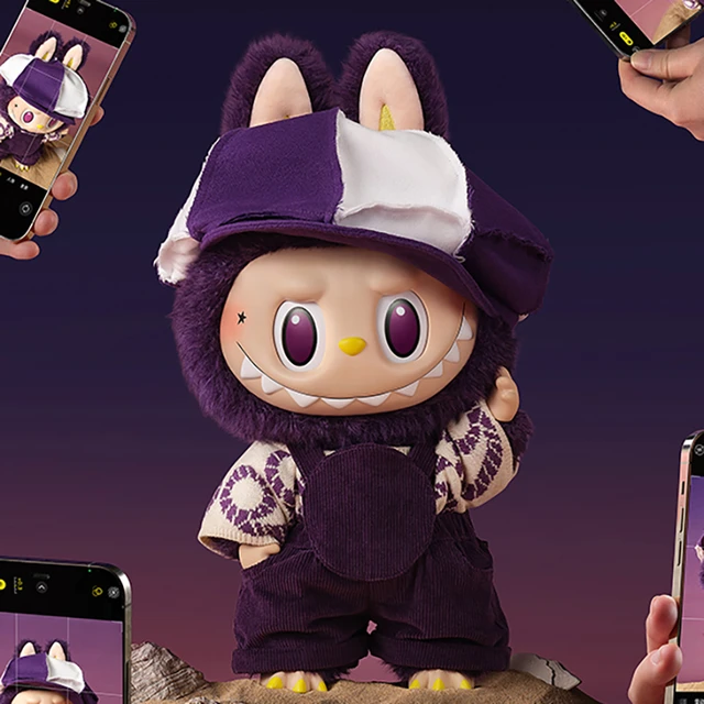 Genuine Pop Mart Labubu X Pronounce Be Fancy Now Vinyl Figure 
