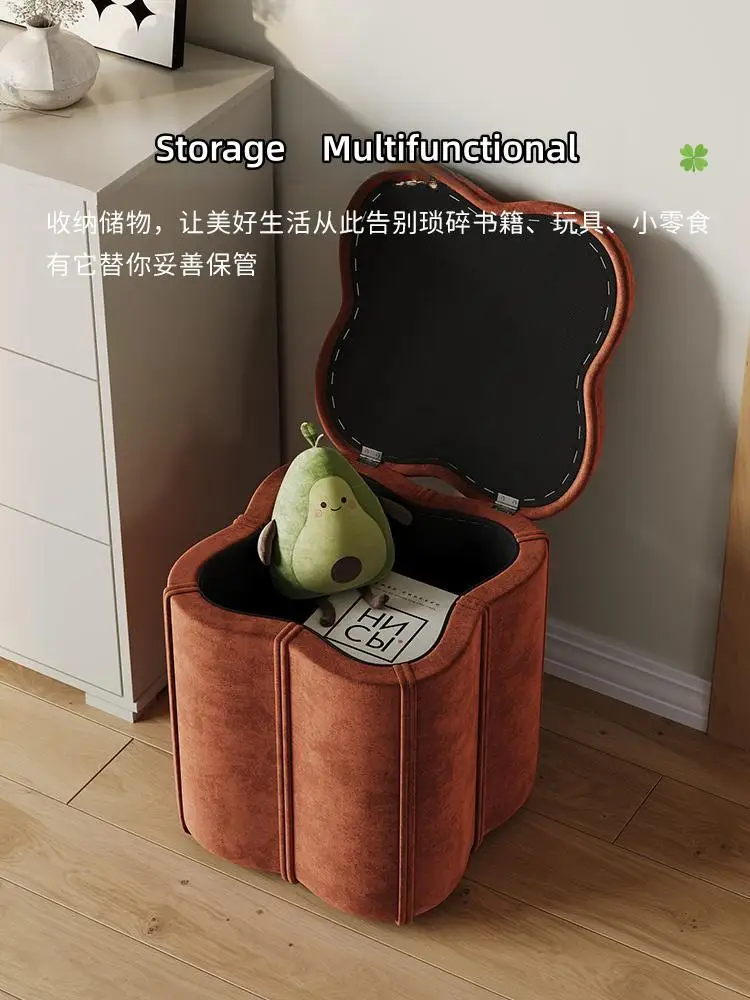 ที่วางรองเท้าหน้าประตูบ้านม้านั่งขนาดเล็กม้านั่งในห้องนั่งเล่นทำจากไม้เนื้อแข็งเรียบง่ายโซฟาที่วางเท้า