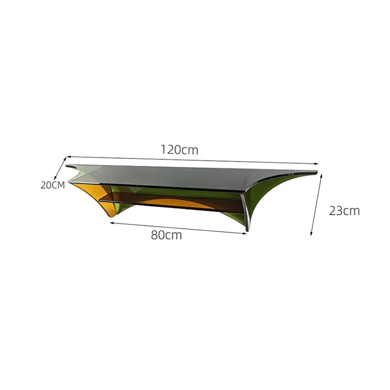 Acrylic Modern Console Tables Thin Luxury Unique Elegant Console Tables Trendy Minimalist Meuble Salon Living Room Furniture