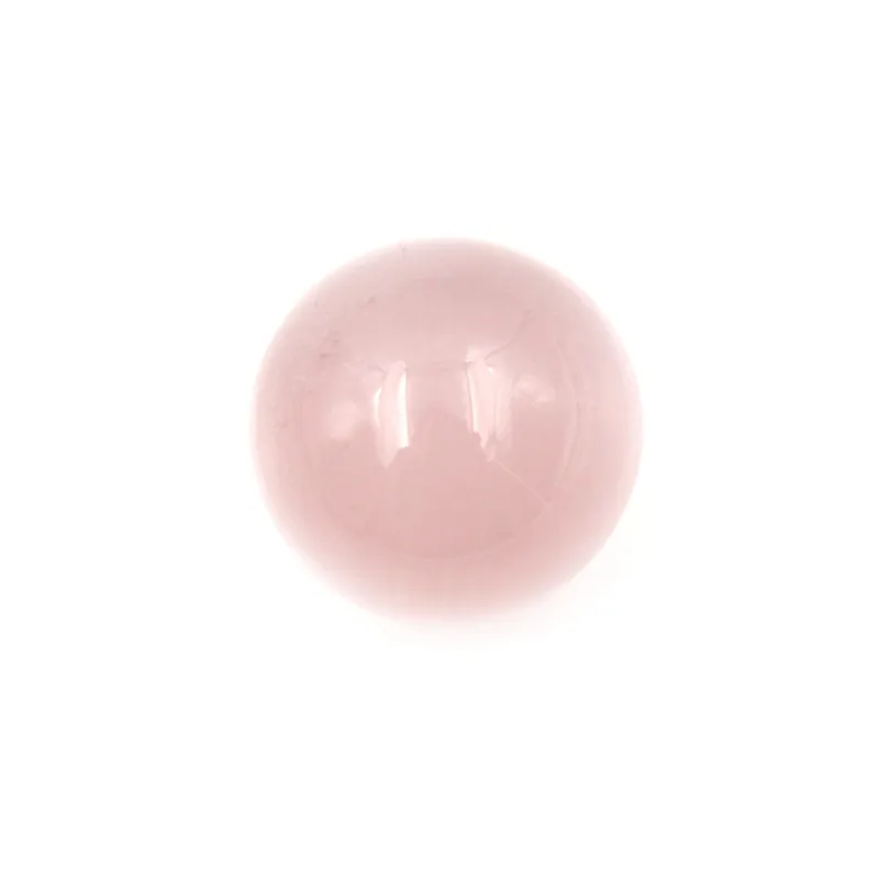 1pc Healing Crystal Natural Pink Rose Quartz Gemstone Ball Divination Sphere 20mm