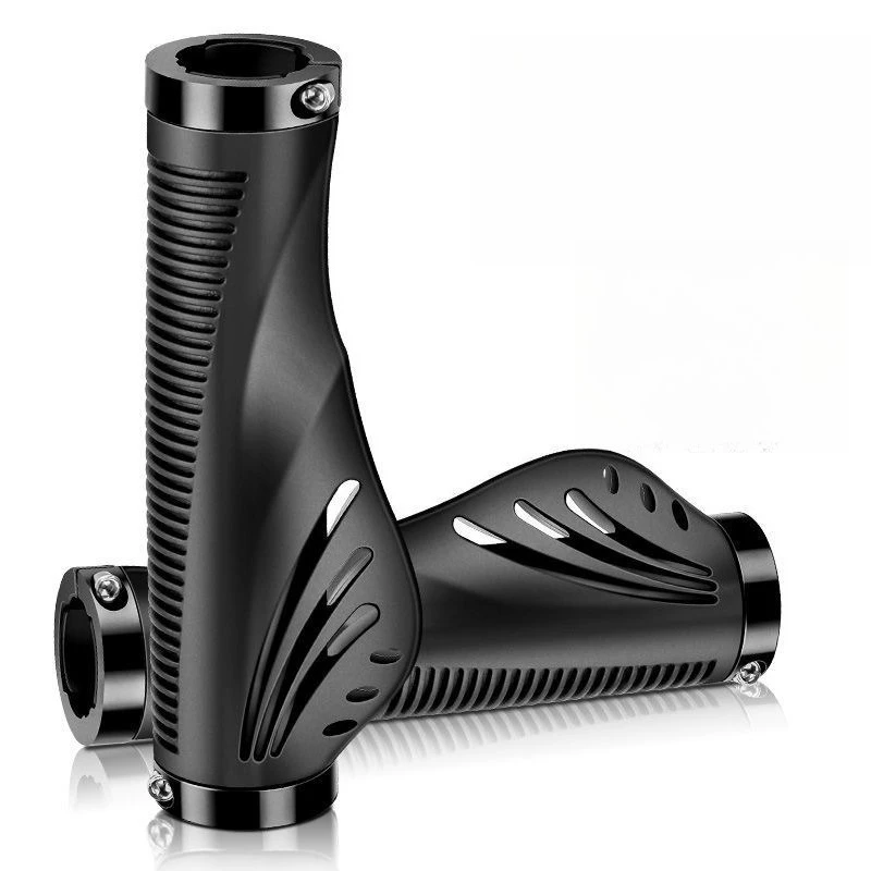 

1 пара полых расширительных нескользящих резиновых ручек для велосипедного руля, алюминиевый замок с фиксацией, стабильные ручки для велосипедного руля + инструменты