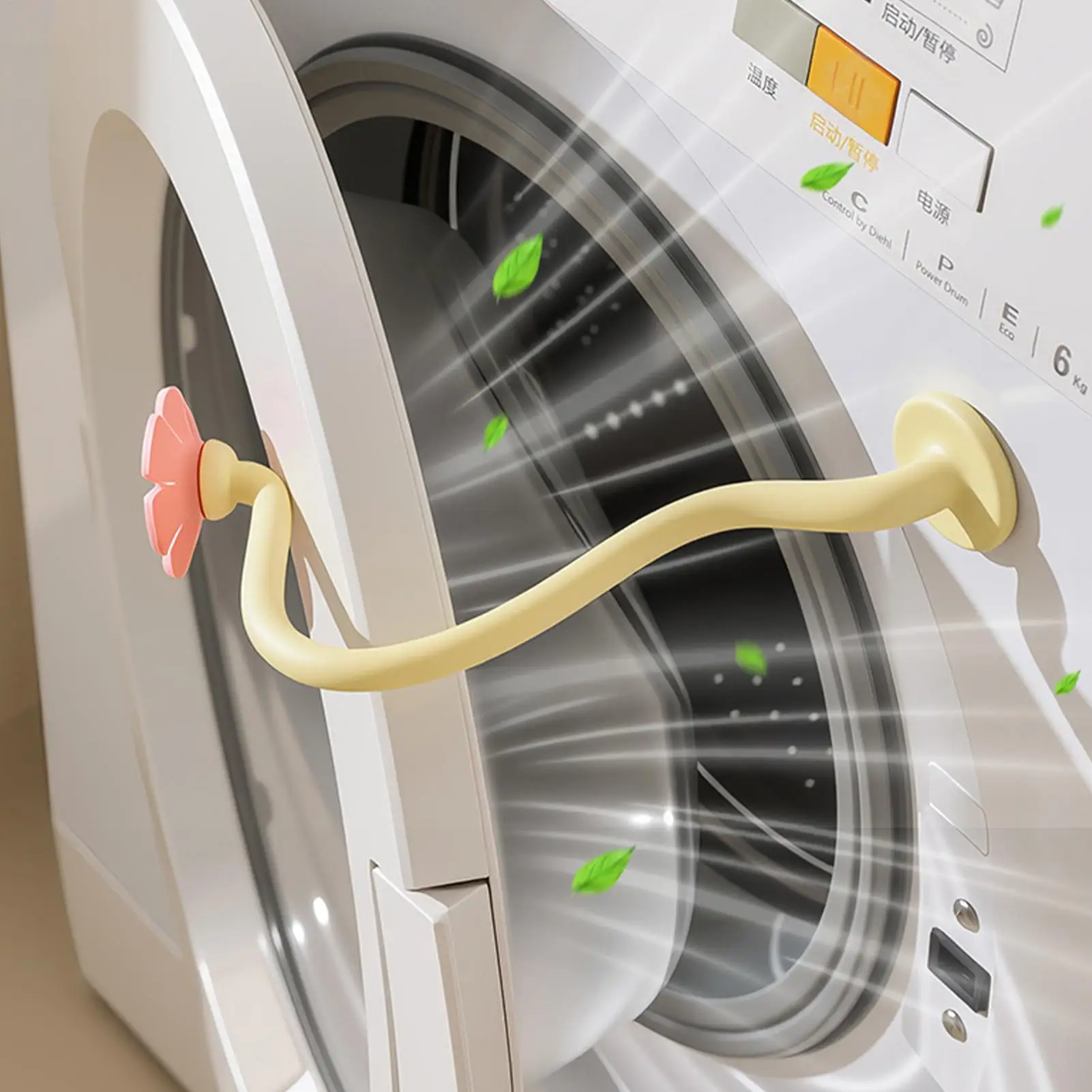 Non-Slip Prevent Odor Washer Door Stopper Washing Machine Door Prop With Strong Magnet For College Dorms Laundry Room RV Rental