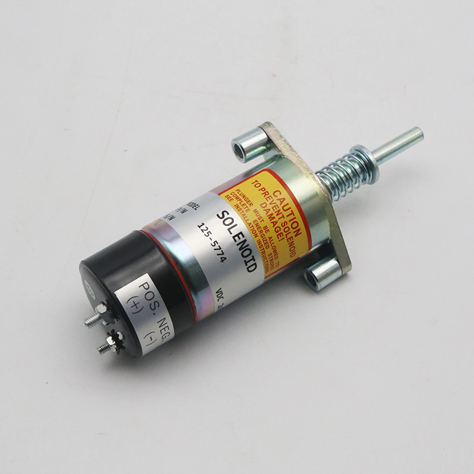 

125-5774 24v 125-5773 12v Engine Flameout Solenoid Valve For CAT Engine E3406 E3406B E3306 E235D E245D