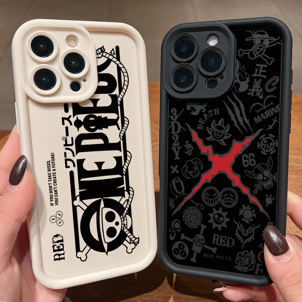 Xiaomi Poco X6 - Casing Ponsel One Piece Ikon Luffy