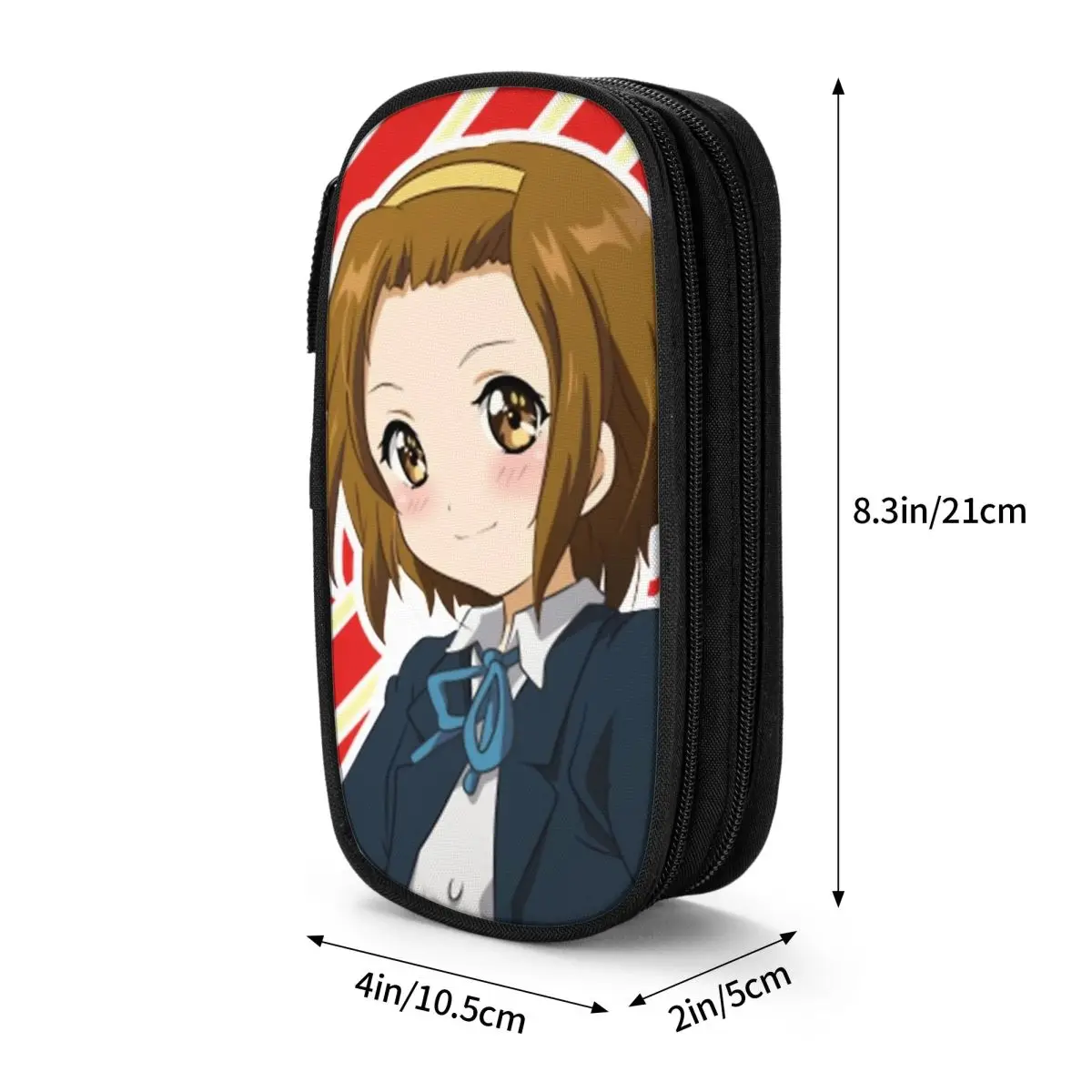 الإبداعية K-ON أنيمي مانغا Kawaii مقلمة بشكل جذاب مقلمة صندوق القلم للطلاب حقائب كبيرة الطلاب مدرسة مستحضرات التجميل القرطاسية