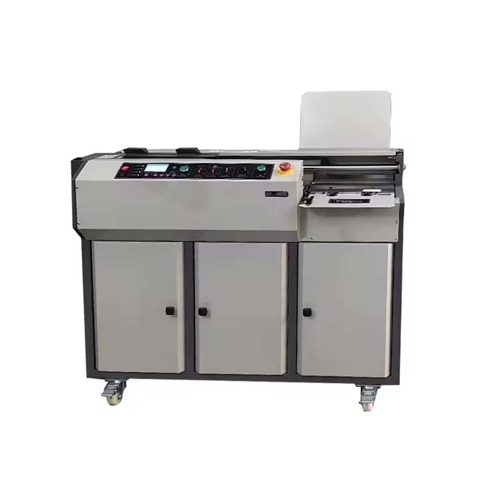 New Automatic Double Rubber Wheel Perfect Wholesale Qualities Product Glue Book Binding Machine