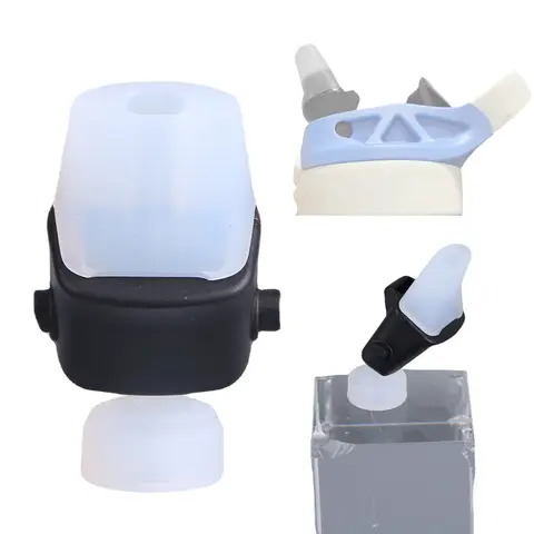 कॉन्टिगो रिप्लेसमेंट स्पाउट सिलिकॉन माउथपीस रिप्लेसमेंट, कॉन्टिगो एक्सेसरीज़ के लिए साफ़ करने में आसान पानी की बोतल माउथपीस 6 best sales गिलास की बोतल - №5