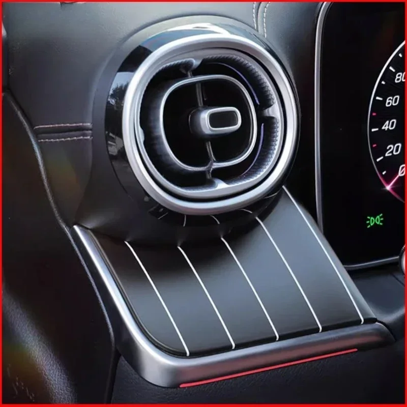 For Mercedes Benz GLC Class GLC260 GLC300 X254 Center Console Vertical Stripe Instrument Panel Interior Modification Accessories