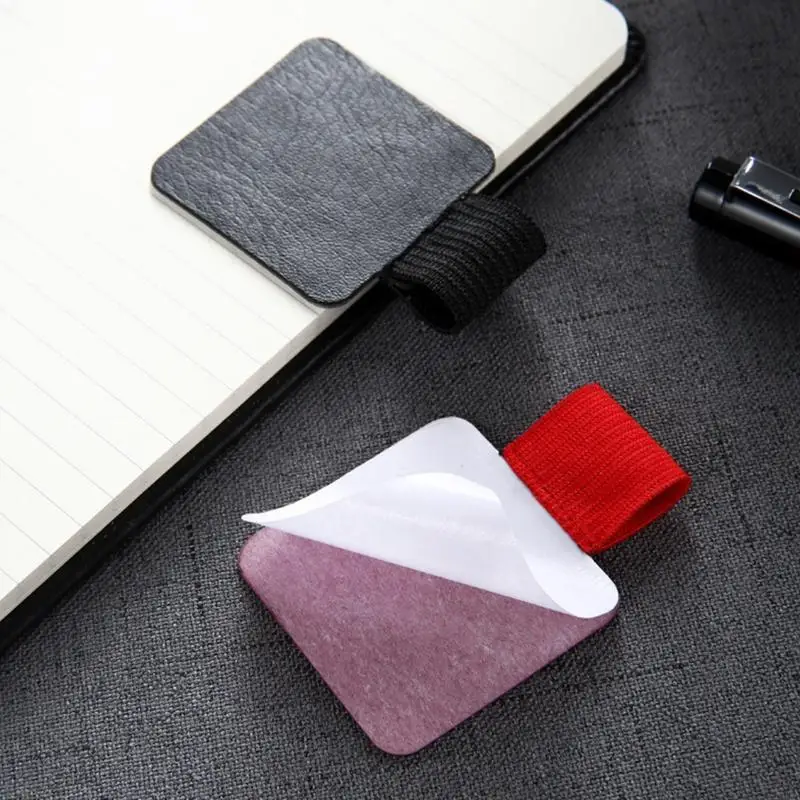 G8TA Pensil Pensil Elastic Loop Holder untuk pensil rollball pena pena 5x