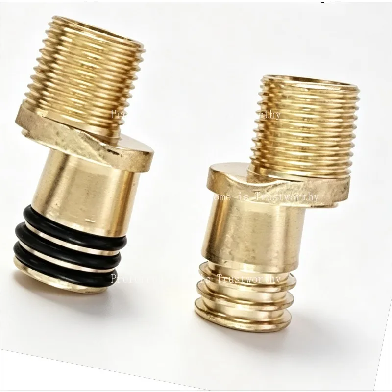 Suitable for Shelf Faucet Full Copper Offset Elbow with Sealing Ring, 4 Points Curved Foot With Check Valve