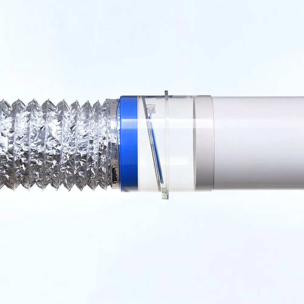 For For KAQALK Exhaust Fan Check Valve PVC Pipe Ventilation Damper Bathroom Anti Odor Air Sealing Duct Backflow Preventer