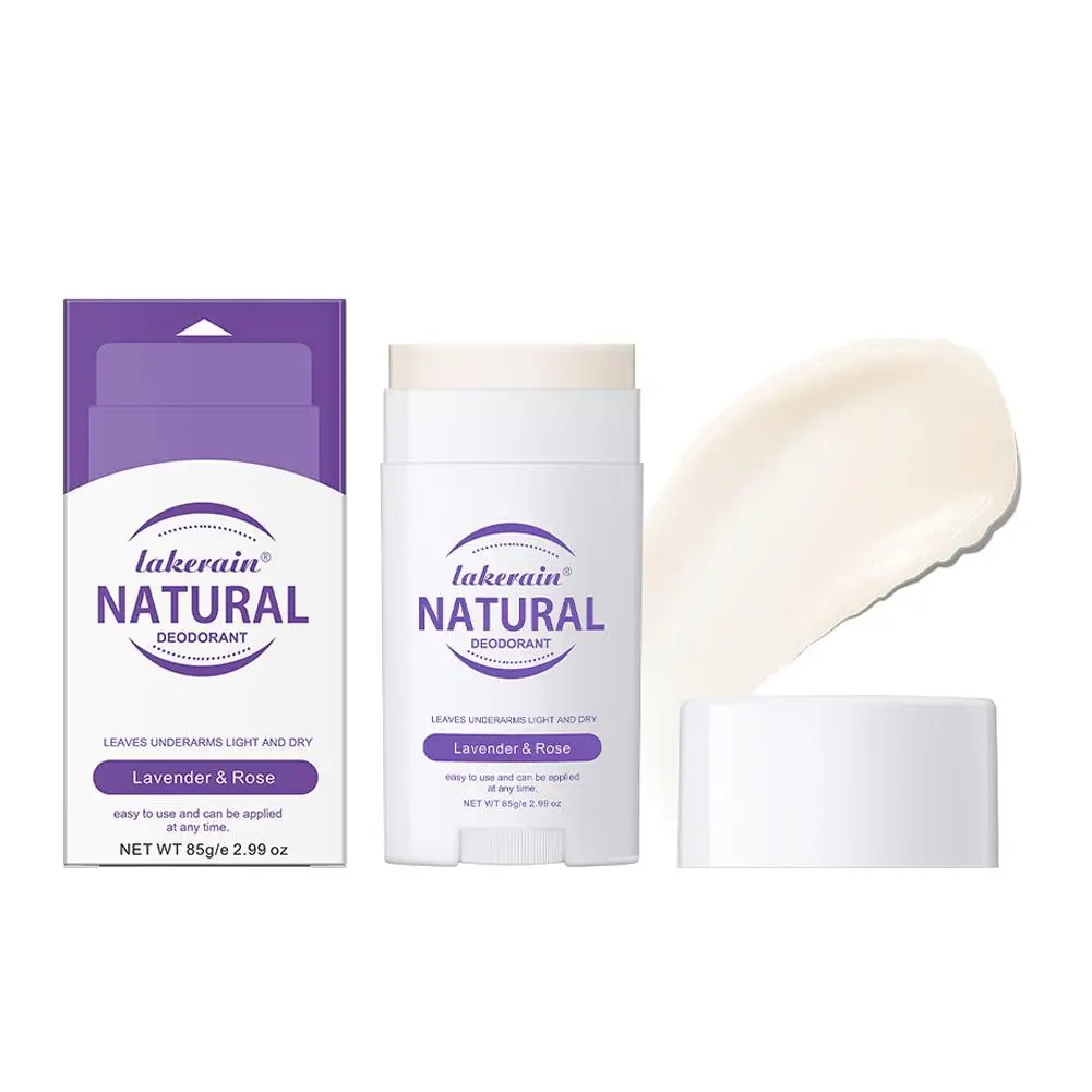 Creme anti-odor para mulheres e homens, 85g, desodorante, desodorante, absorção profunda, fácil de usar, cuidados com a pele