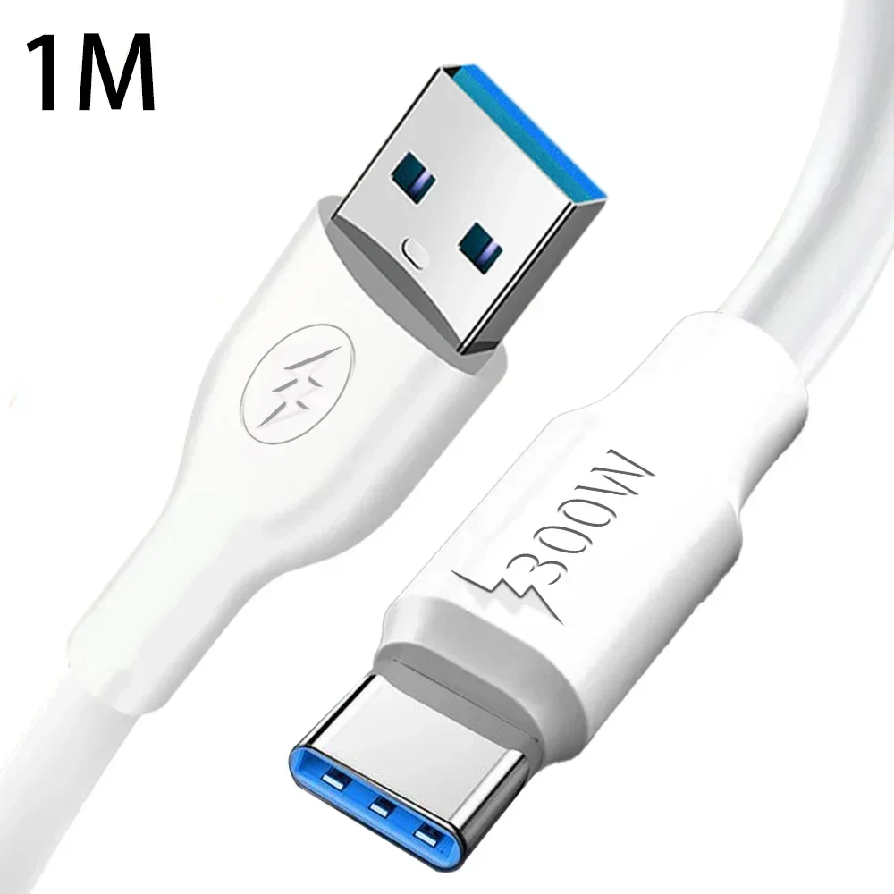300W supersnel opladen USB Type C datakabel USB naar Type C datalijn snellader voor Samsung Xiaomi Huawei Android universeel