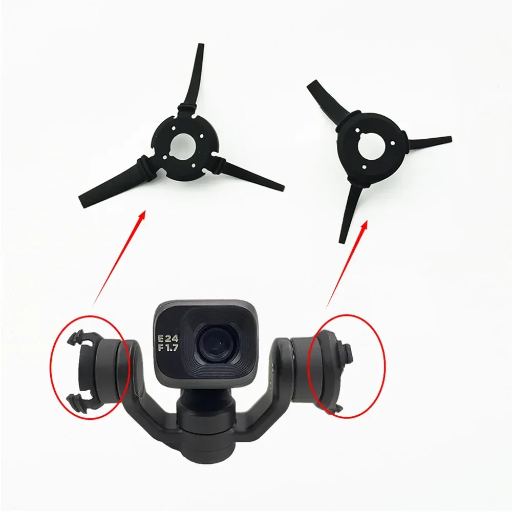 Drone Repair Parts Gimbal Rubber Dampers for DJI Mini 3/3 Pro/4 Pro Left & Right Damping Cushion Shock-absorber Ball