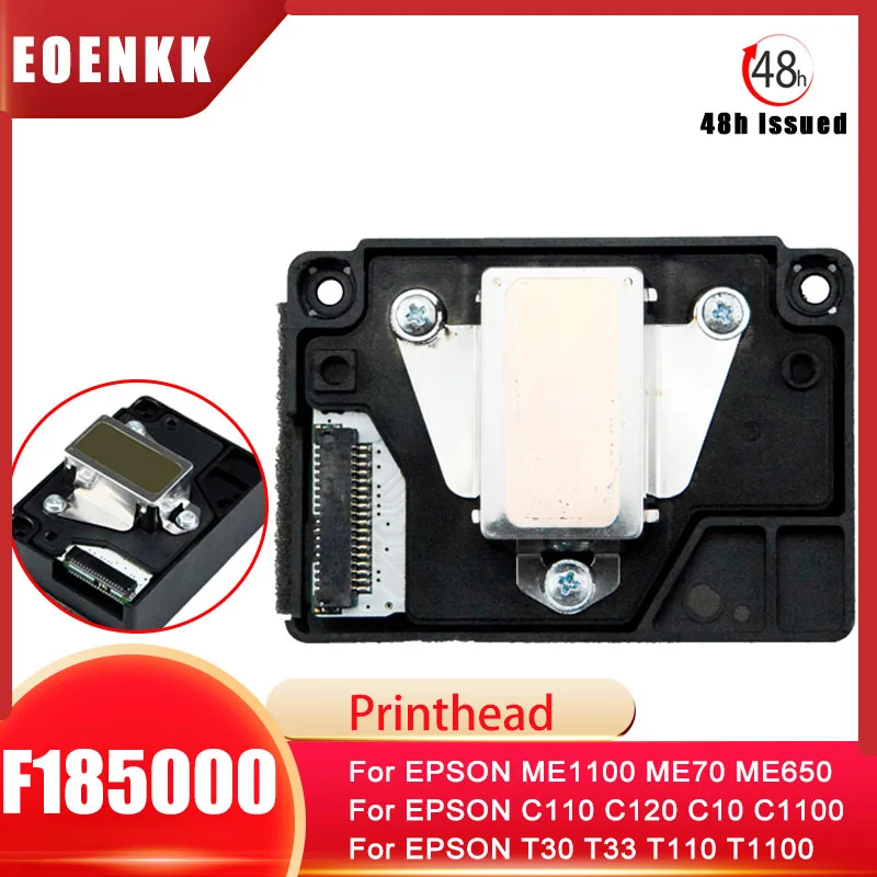 

F185000 Printhead for Epson ME1100 ME70 ME650 C110 C120 C10 C1100 T30 T33 T110 T1100 T1110 SC110 TX510 B1100 L1300 Print Head