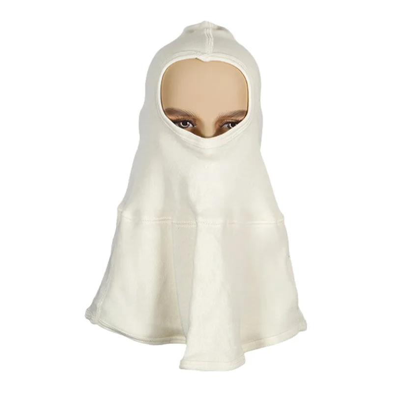 Forest Fire Retardant Headgear Aramid Mask Fire Insulation and Anti-static Firefighter Fire Protection Headgear