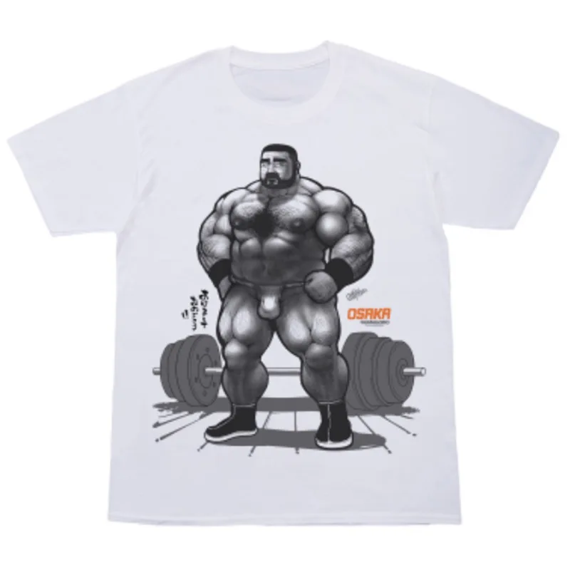 

Limited Edition KUMAGORO Men's Uncle Daddy Bear T-shirt, Casual Custom T Shirt Cotton Tops O-neck Short Sleeve Tshirt M ~ XXXL