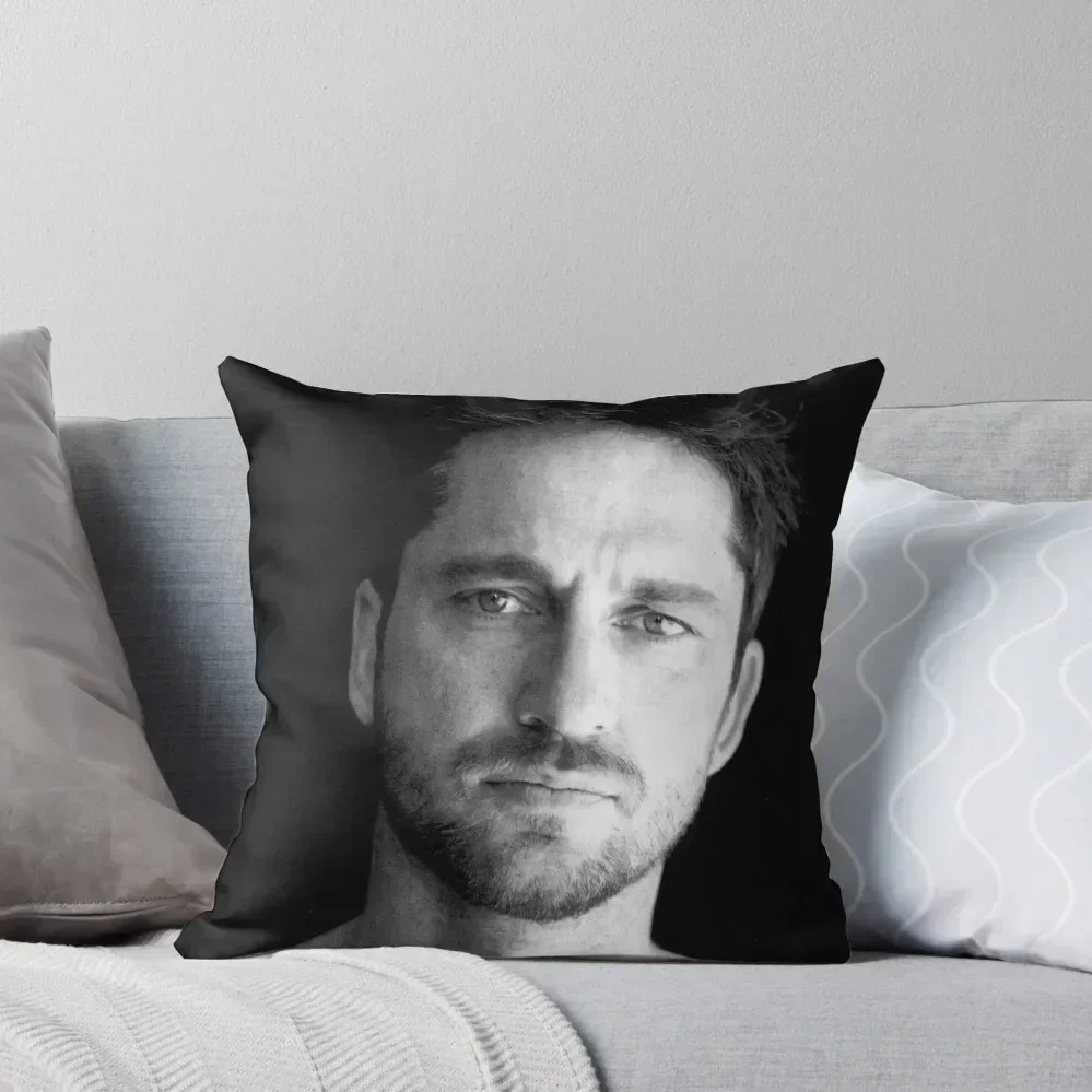 Gerard Butler Throw Pillow Throw Pillow Covers Christmas Pillow Cases Sitting Cushion