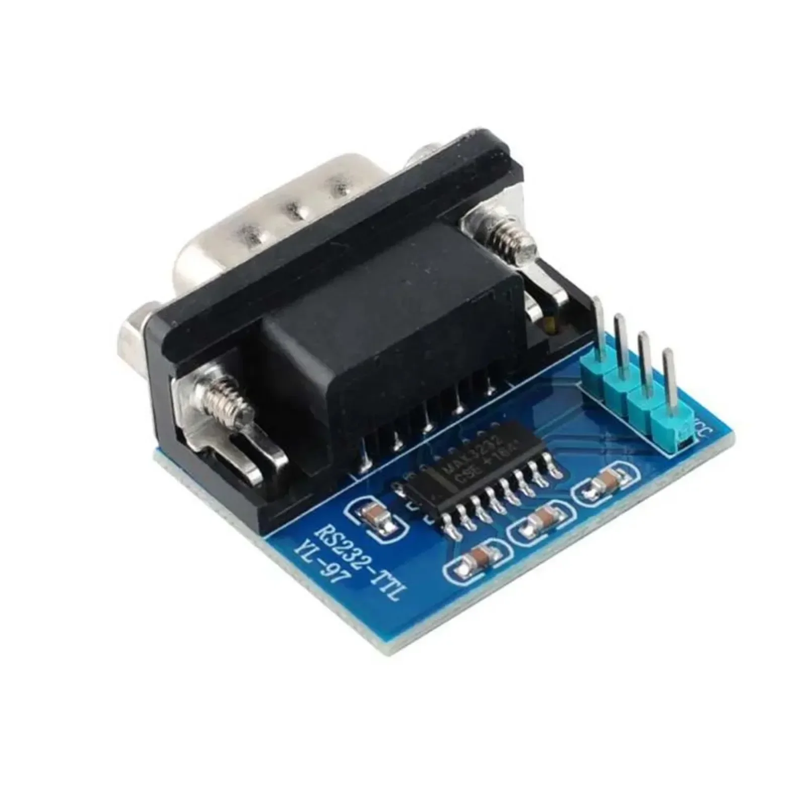 1/2/5/10 PCS  10PCS RS232 to TTL Module DB9 Male Connector RS232 TTL Serial Port Module Brush Board MAX3232