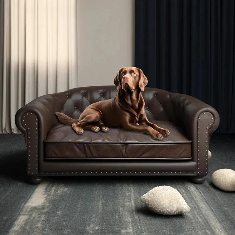 Customized furniture manufacturer,2024 Best Seller pet bed Waterproof dog cat sofa bed Boucle Orthopedic Memory Foam Dog Bed