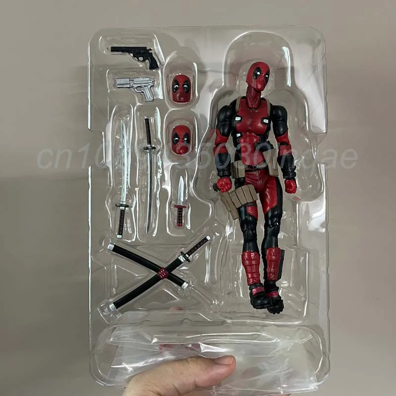 デッドプール-アニメアクションフィギュア,X-men,figma 353,おもちゃモデル,収集可能な人形,部屋の飾り,友達へのギフト,16cm