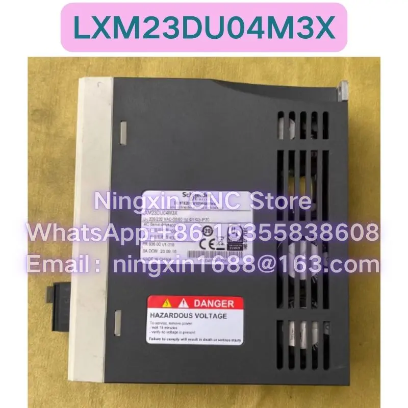 Used LXM23DU04M3X Servo Drive Functional test OK Fast delivery