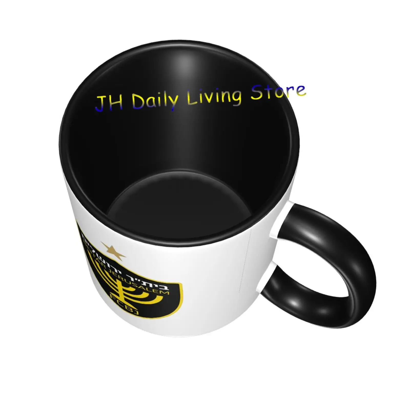 Beitar Jerusalem FC Ceramic Mug Coffee Mugs 11oz Fun Ceramic Coffee Tea Cocoa Cup Handle Tea Cup Drink Cups