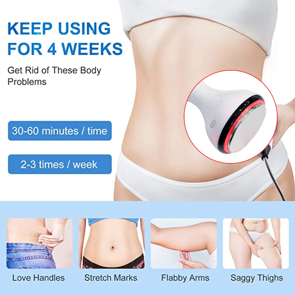 80K Body Slimming Ultrasonic Cavitation Machine Weight Loss Cellulite Massage Lifting Skin Tightening Abdominal Fat Burner view 5