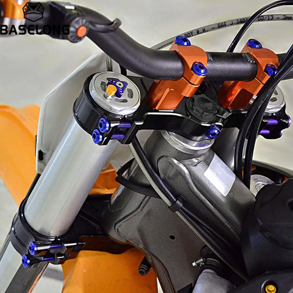 52mm guiador da motocicleta riser barra braçadeira montagem guiador risers para ktm 790adv 890adv 790 890 aventura r 2019 2020 2021 2022