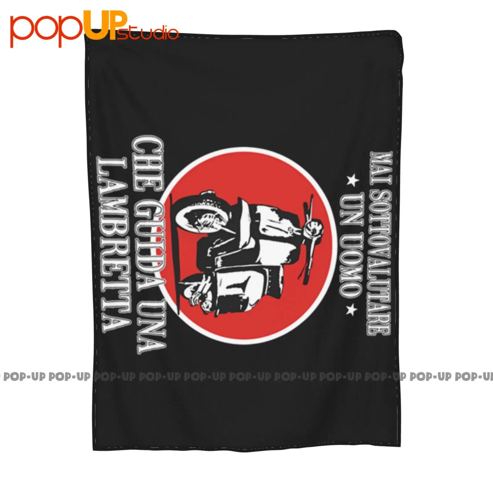 J1707 Mai Sottovalutare A Man Che Driving Lambretta Scooter Ultra-Soft Blanket Quilt Winter Sofa Cover Bed Covers