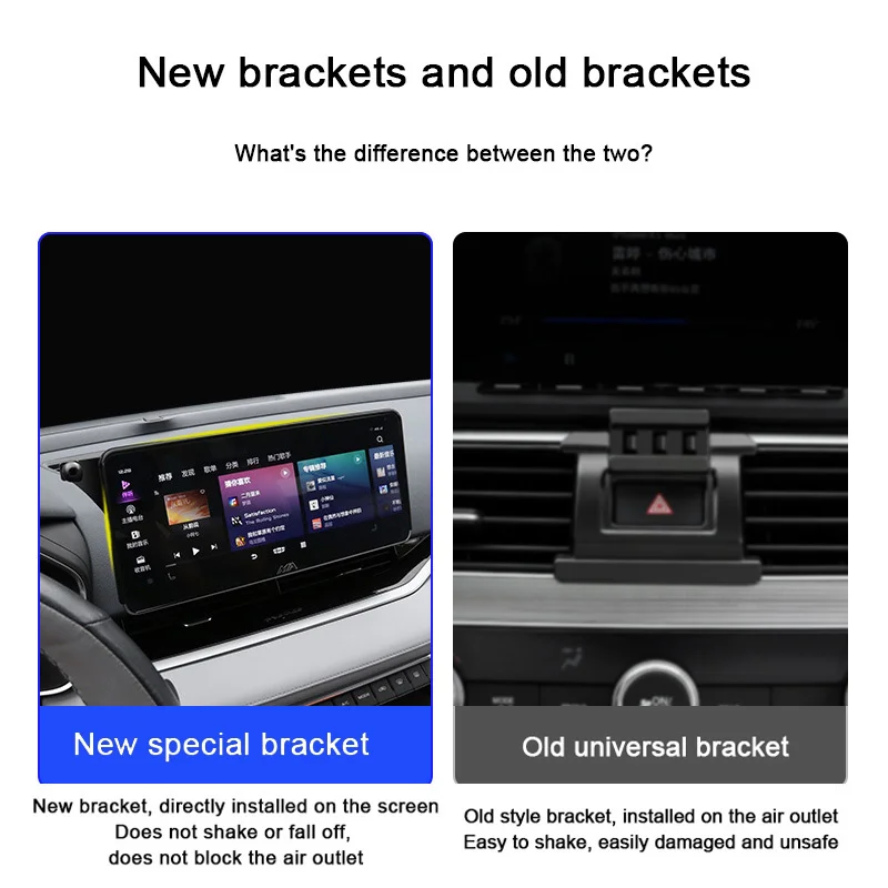 Dedicated Car Dashboard Screen Phone Holder Bracket For Geely Emgrand Boyue Xingrui Preface Haoyue Yuanjing Jiaji Geometry A/C
