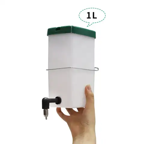 자동 술꾼 디스펜서 급수기 마시는 그릇 토끼 동물