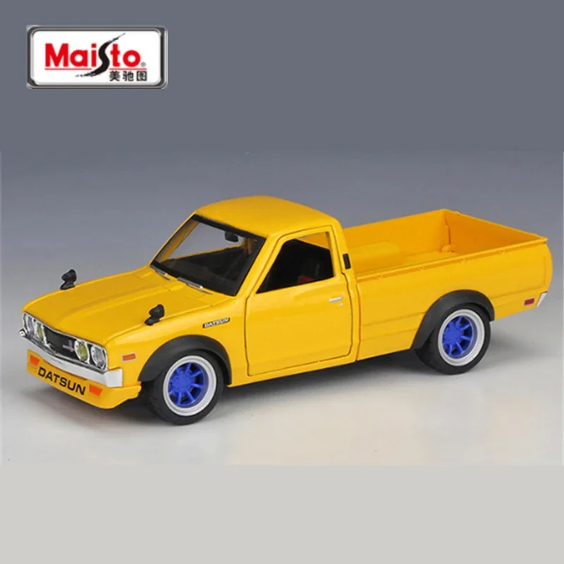 

Maisto 1:24 1973 Datsun 620 Pickup Alloy Car Model Diecast Metal Off-road Vehicles Car Model Simulation Collection Kids Toy Gift