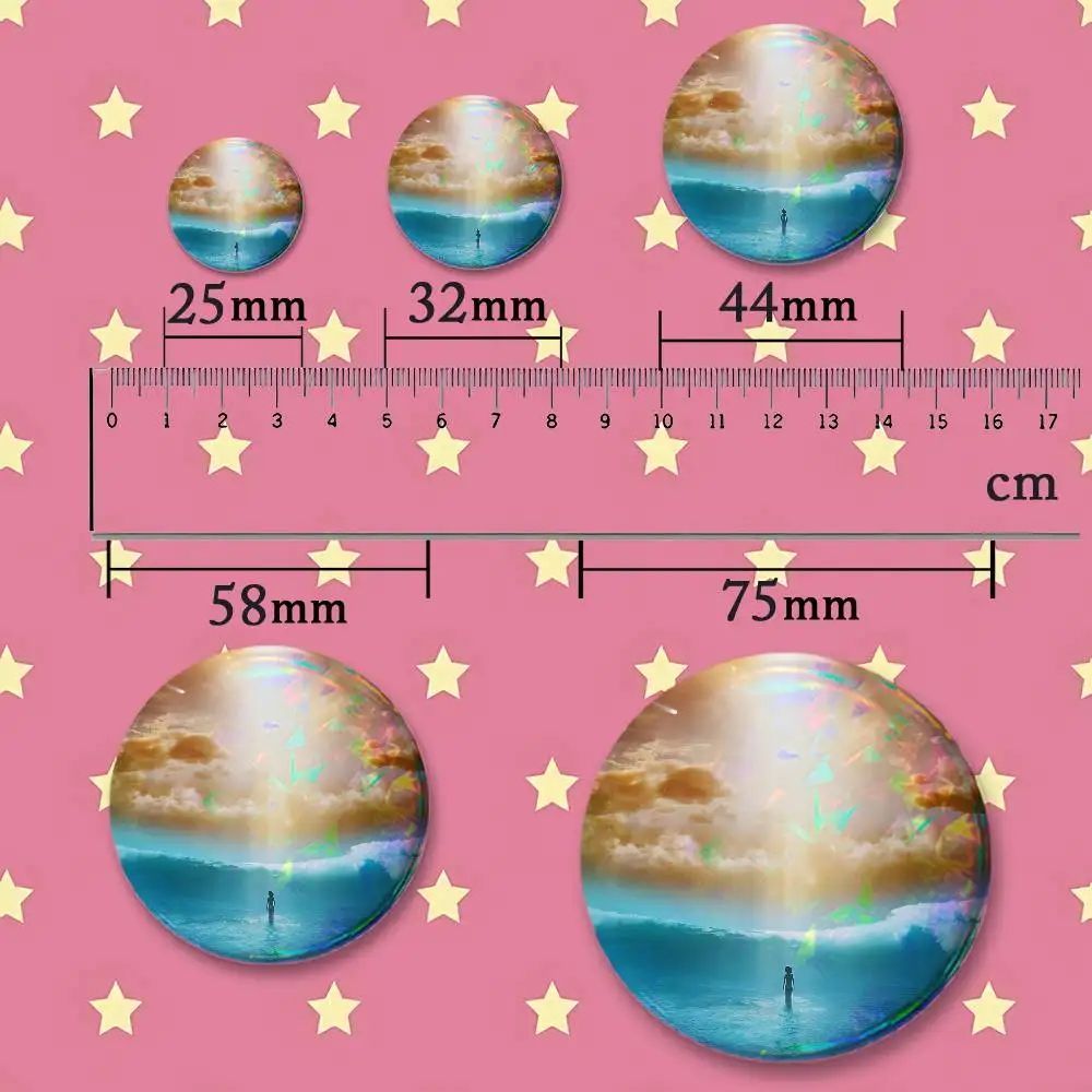 J-Jhene A-Aiko Album Badges Round Itabag Decoration IP Peripheral Products 58mm 44mm 32mm 75mm 25mm Mini