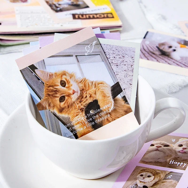 45Sheets Stickers Heartbeat Pet animal LOMO write cute Diary Decorative sticker Scrapbook 145*110mm