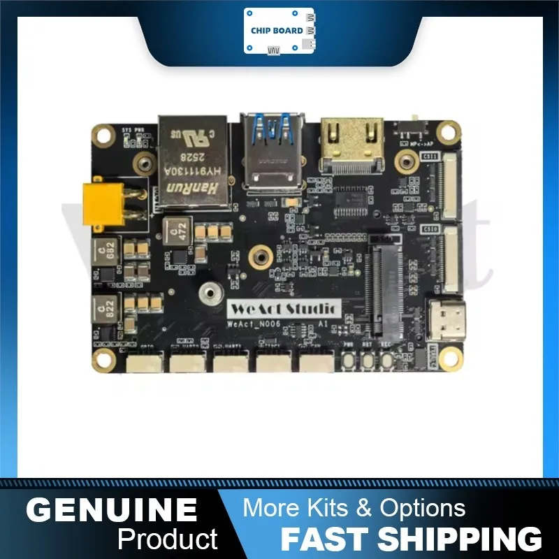 WeAct N006 carrier board for NVIDIA Jetson Orin NX 8G/16G, motherboard for robot UAV embedded AI computing platform view 2
