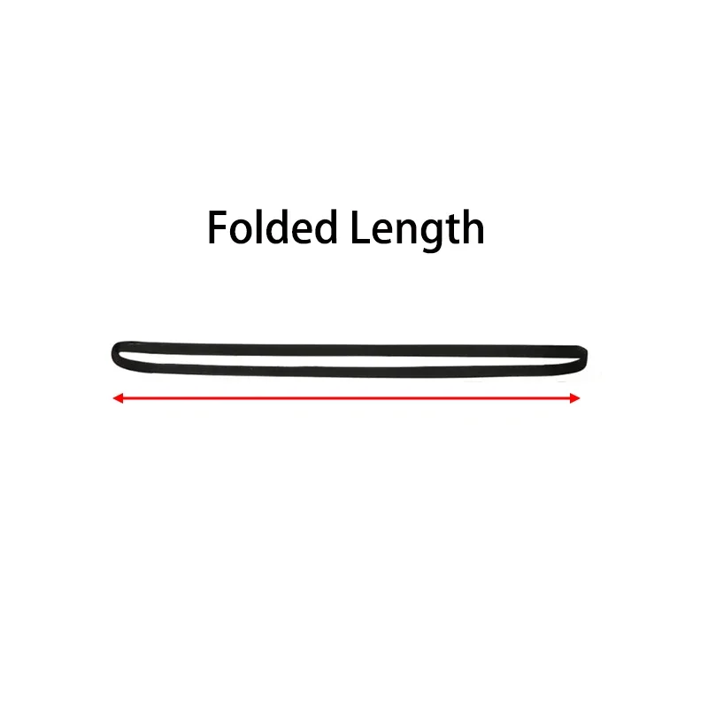 1Pcs 3.0mm Square Rubber Drive Belt Cassette Deck Tape Recorder Universal Belt for CD DVD VCD LP Player