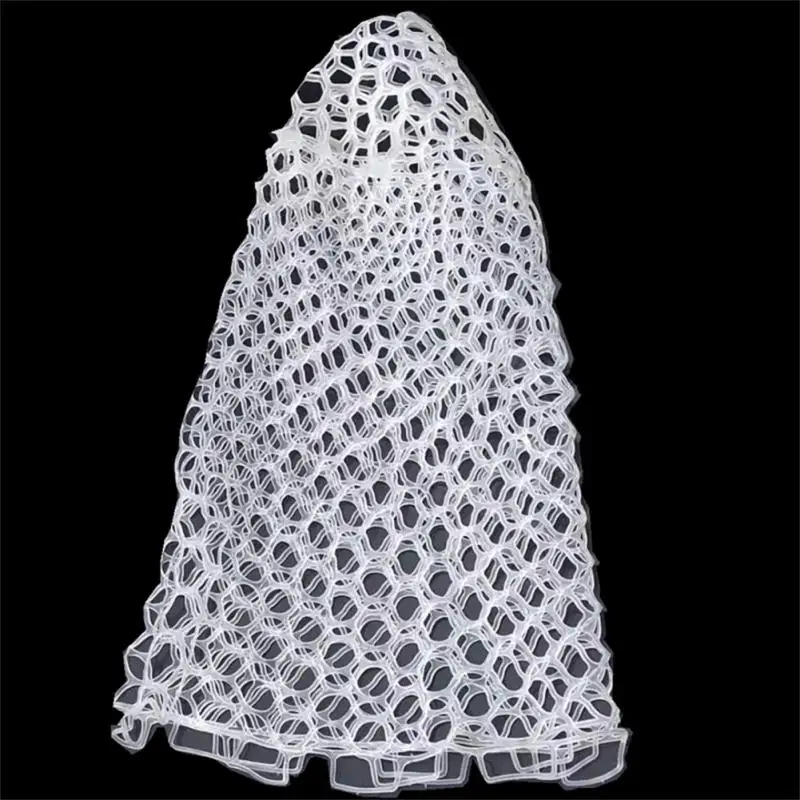 

Rubber Dip Net Head Depth 32/40/55cm Hand Net Fishing Nets Mesh Fish Catch Network Trap Replacement Fishing Accessories