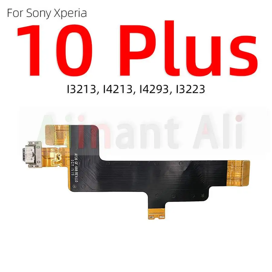 AiinAnt USB Dock Charging Connector Port Charger Flex Cable For Sony Xperia 1 5 10 I II III 2 3 Plus Compact Premium