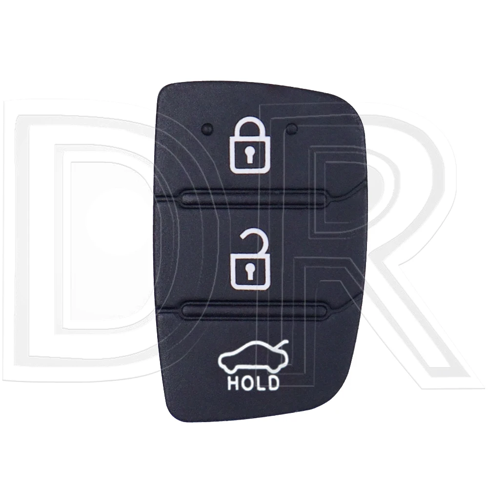 Great Car Key Replacement Button Cover Keycap For Hyundai Tucson Santa Fe i10 i20 i30 i40 IX35 IX45 Creta Elantra Sonata Solaris