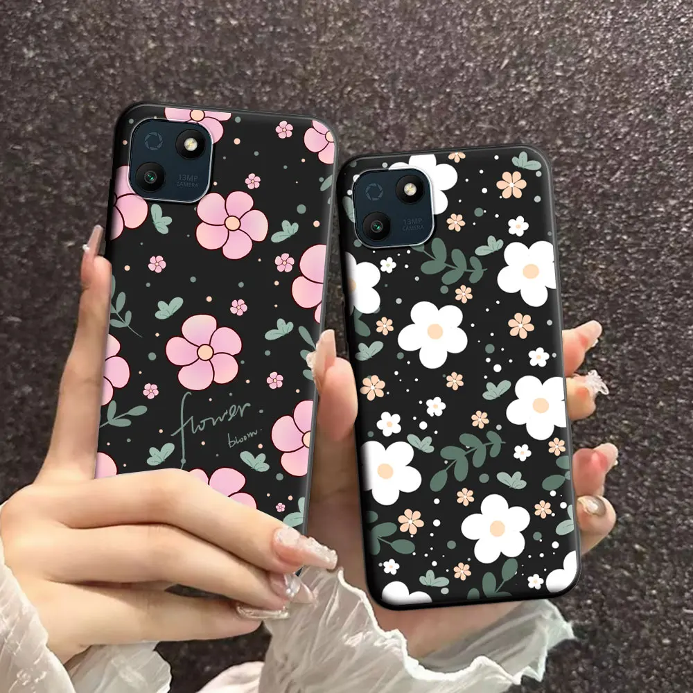 For Wiko Y51 Y52 Y62 Y62+ Y81 Y82 T10 Case Cool Soft Silicone Beauty Floral TPU Phone Case For WIKOY62 Plus Back Cover Protector image 3